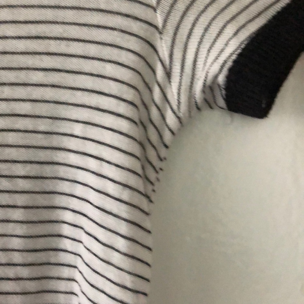 Striped Soft Cotton Basic Tee - image 4